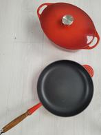 Poêle et marmite Le Creuset, Maison & Meubles, Cuisine | Casseroles & Poêles, Enlèvement ou Envoi, Comme neuf