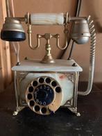 Prachtige oude telefoon met marmer ,, Ophalen, Zo goed als nieuw