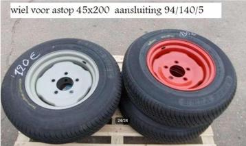 wiel voor astop 45x200 ideaal voor grondbreker / woeler beschikbaar voor biedingen