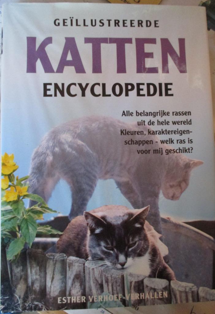 Katten encyclopedie , prachtig boek, Livres, Animaux & Animaux domestiques, Comme neuf, Chats, Enlèvement ou Envoi
