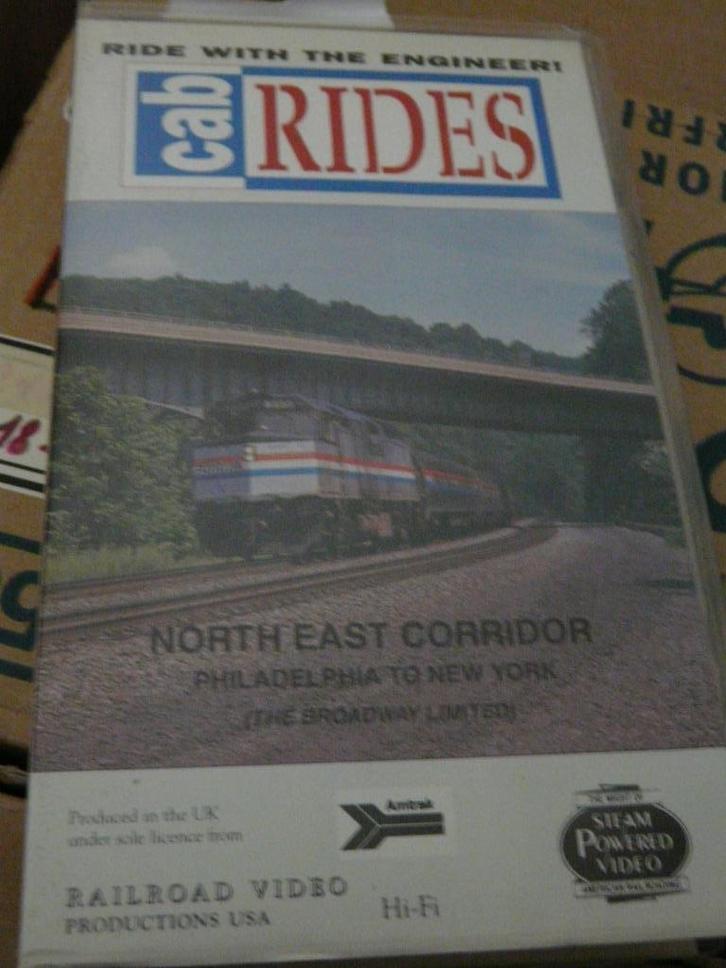 Grote aantal VHS video tapes en DVD's over spoor-tramwegen, Hobby en Vrije tijd, Modeltreinen | H0, Gebruikt, Overige typen, Ophalen