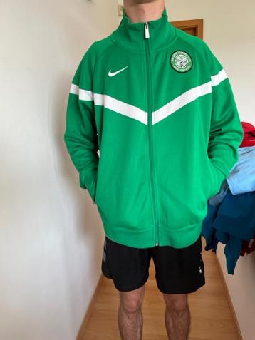 Veste training Celtic Glasgow nike disponible aux enchères