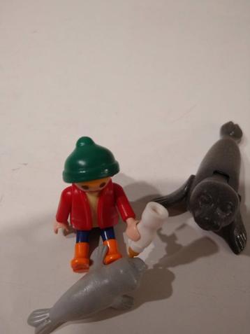 playmobil 4660: jongen met zeeleeuwen: €10 beschikbaar voor biedingen