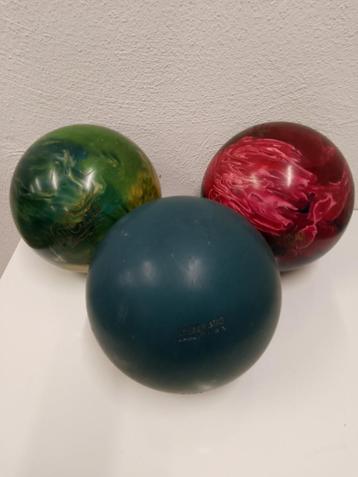3 bowlingballen