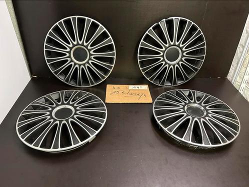 4 universele 14" wieldoppen, Auto diversen, Wieldoppen, Gebruikt, Ophalen of Verzenden
