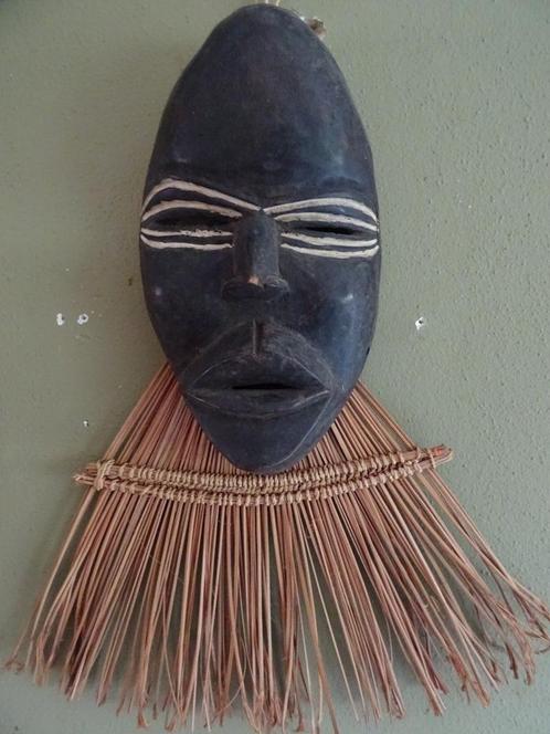 Afrikaans masker Dan masker Ivoorkust houten masker DAN stam, Antiek en Kunst, Kunst | Niet-Westerse kunst, Ophalen of Verzenden