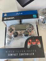 1 bekabelde Nacon ps4 controller. Nieuw!!!!, Ophalen of Verzenden, Zo goed als nieuw