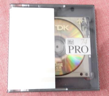 MiniDisc TDK PRO - Disque MD-RXG -XA - NEUF ET NON UTILISÉ, Envoi, Enregistreur MiniDisc