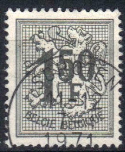 Belgie 1969 - Yvert/OBP 1518 - Cijfer op heraldieke lee (ST), Postzegels en Munten, Postzegels | Europa | België, Gestempeld, Gestempeld