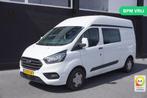 Ford Transit Custom 2.0 TDCI L2H2 Dubbel Cabine EURO 6 - Air, Auto's, Wit, Bedrijf, 172 g/km, Ford