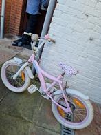 Meisjes fiets 16 inch + wieltjes voor leren fietsen, Fietsen en Brommers, Fietsen | Kinderfietsjes, Ophalen of Verzenden, Zo goed als nieuw