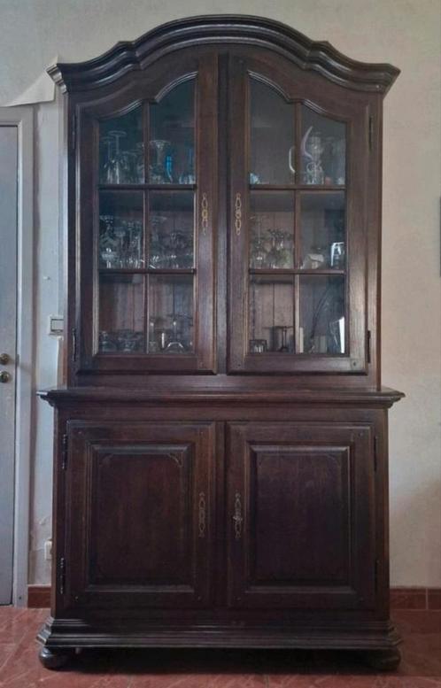 Donkere massieve eerkamermeubels, Huis en Inrichting, Kasten | Buffetkasten, Gebruikt, Ophalen