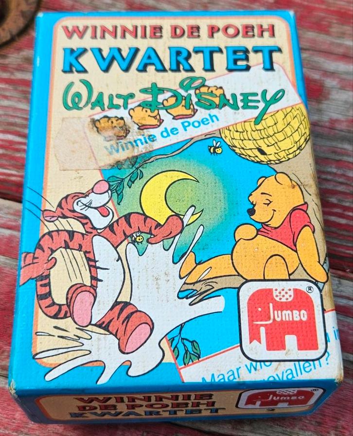 Winnie the Pooh Quartet Game 1994, Collections, Cartes à jouer, Jokers & Jeux des sept familles, Comme neuf, Enlèvement ou Envoi