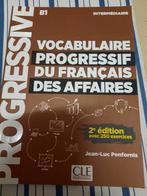 Vocabulaire progressif du Française des affaires, Boeken, Ophalen of Verzenden, Zo goed als nieuw