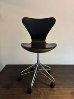 Designstoelen Arne Jacobsen – Fritz Hansen model 3117, Huis en Inrichting, Stoelen, Ophalen, Zwart, Design, Zo goed als nieuw