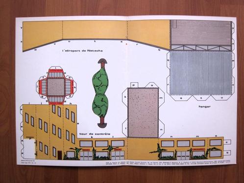 Suppl. Spirou 2127 : L'aéroport de Natacha à monter (1979), Boeken, Stripverhalen, Zo goed als nieuw, Eén stripboek, Ophalen of Verzenden