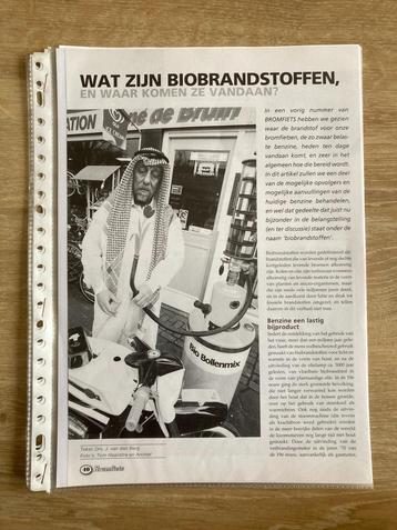 Dossier unique contenant de la documentation Biocarburants p, Vélos & Vélomoteurs, Modes d'emploi & Notices d'utilisation, Envoi