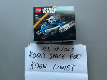 Lego Star Wars 75391 Captain Rex Y-Wing Microfighter beschikbaar voor biedingen