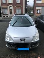 2007 Peugeot 307 SW, Auto's, Peugeot, Voorwielaandrijving, 4 deurs, Stof, Zwart