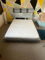 Bed, Huis en Inrichting, Ophalen, Gebruikt, 140 cm, Twijfelaar