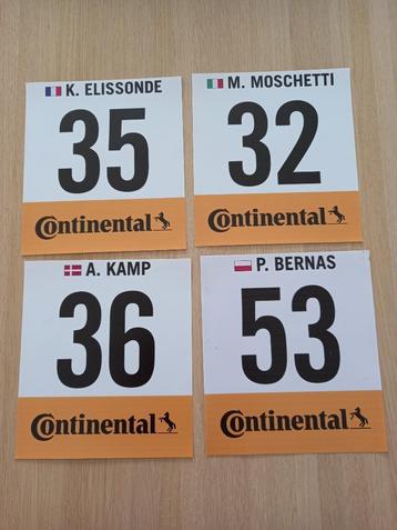 Rugnummers  beschikbaar voor biedingen