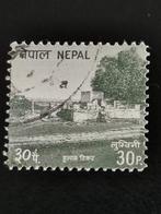 Nepal 1994 - ruines in Lumbini, geboorteplaats van Boeddha, Ophalen of Verzenden, Gestempeld