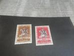 BELGIË 613/14 scharnier, Postzegels en Munten, Postzegels | Europa | België, Ophalen of Verzenden