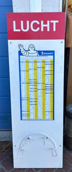 Michelin banden reclamebord uit de werkplaats., Verzamelen, Ophalen, Gebruikt, Reclamebord