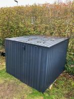 GERESERVEERD Metalen fietsenberging 4 fietsen, Tuin en Terras, Bergingen en Tuinkasten, Ophalen, Gebruikt, Metaal, Fietsenberging