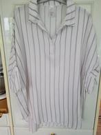 wit grijs gestreepte bloes 36, Kleding | Dames, Blouses en Tunieken, Ophalen of Verzenden, Zo goed als nieuw, Maat 36 (S), Wit