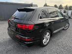 Audi Q7, 3.0TDi, 2016, 209.000km, Full option, S-Line + Keur, Achat, Entreprise, Carnet d'entretien, Noir