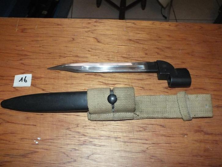 16  VERKOCHT                     bajonet / Bayonet, Verzamelen, Militaria | Algemeen, Ophalen