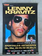 Poster Lenny Kravitz in Sportpaleis Antwerpen 2002, Comme neuf, Enlèvement ou Envoi