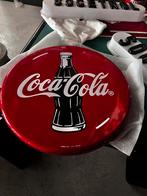 Emaille button coca cola emaillerie belge, Ophalen, Zo goed als nieuw, Reclamebord