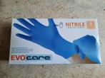 Boîte 100 gants d'examen nitrile bleu (S), Ophalen of Verzenden, Overige typen