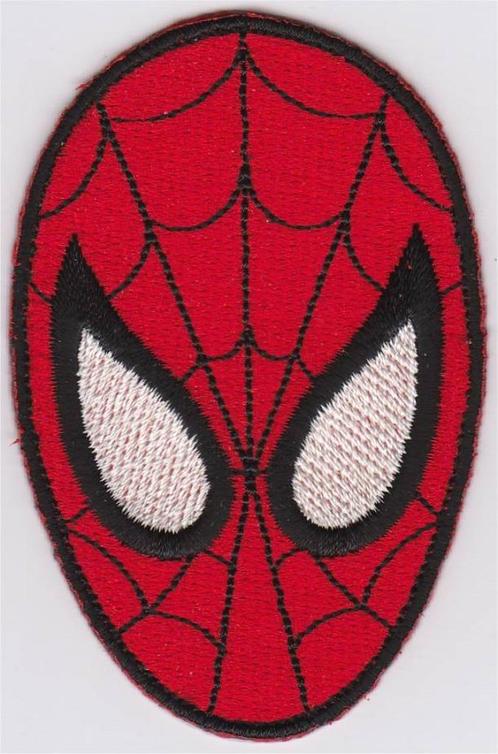 Spiderman stoffen opstrijk patch embleem #1, Verzamelen, Kleding en Patronen, Nieuw, Verzenden