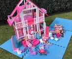 Barbiehuis met vele toebehoren, Enfants & Bébés, Jouets | Maisons de poupées, Comme neuf, Maison de poupées, Enlèvement