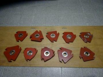 Widia pennebeitels Widea 3 tanden - zo goed als nieuw !  beschikbaar voor biedingen