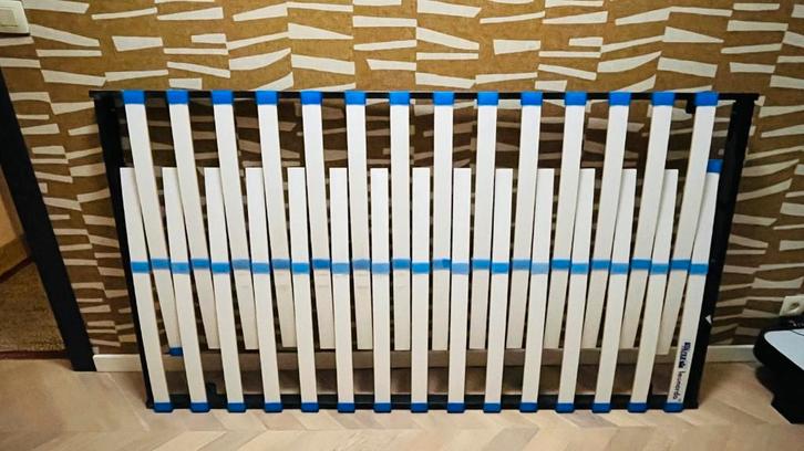 uitschuifbare lattenbodem, Maison & Meubles, Chambre à coucher | Matelas & Sommiers, Utilisé, Sommier, Autres dimensions, 190 cm ou moins