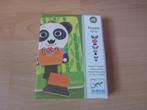 Djeco 3-lagen Panda Peuter Puzzel, Ophalen of Verzenden, Zo goed als nieuw, Van hout, Minder dan 10 stukjes