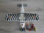 Playmobil 6938 - Avion avec explorateurs, Ophalen of Verzenden, Gebruikt, Complete set