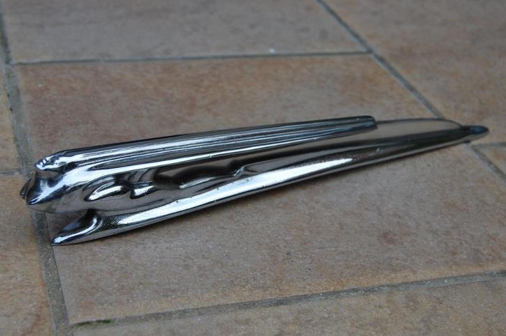desoto 1941 hood ornament usa oldtimer, Antiek en Kunst, Curiosa en Brocante, Ophalen of Verzenden