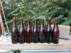 Gevulde oude bierflessen trappist Westmalle, Verzamelen, Biermerken, Ophalen of Verzenden, Gebruikt