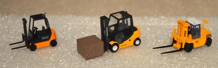 Heftruck schaalmodellen ( deel 3 ), Collections, Marques automobiles, Motos & Formules 1, Neuf, Voitures, Enlèvement ou Envoi