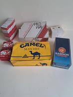 Lotje oude reclame lucifers, Verzamelen, Ophalen of Verzenden