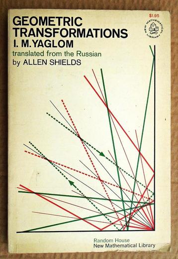 Geometric Transformations - 1962 - I. M. Yaglom (1921-1988) beschikbaar voor biedingen