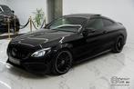 Mercedes C250 d Coupe AMG Performance kit! Pano, Burmester!, Auto's, Mercedes-Benz, Automaat, 4 zetels, 4 cilinders, Zwart