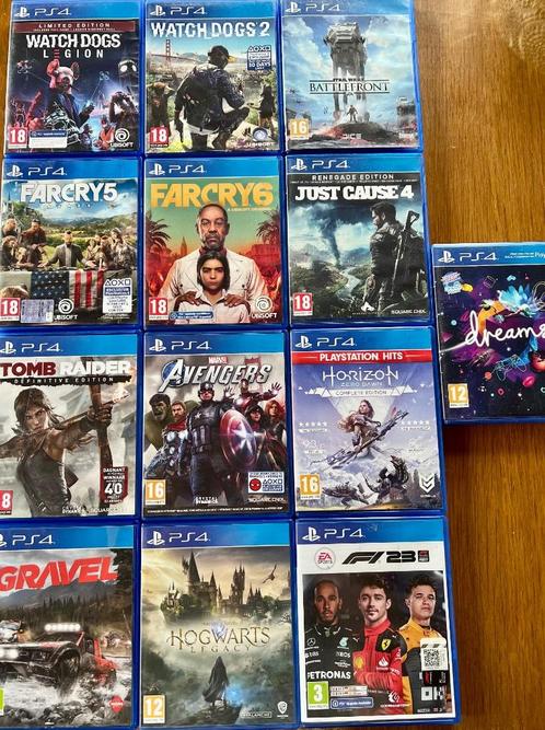 GRAND MÉNAGE DE CHAMBRE – JEUX PS4 À SAISIR !, Games en Spelcomputers, Games | Sony PlayStation 4, Zo goed als nieuw, Ophalen of Verzenden