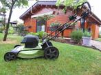 Elektrische grasmaaier 46cm (zelftrekker), Tuin en Terras, Grasmaaiers, Ophalen, Cirkelmaaier, Central Park, Elektrische grasmaaier