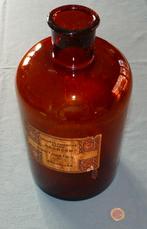 Ancienne bouteille de pharmacie haut (30 cm diamètre 16 cm), Enlèvement ou Envoi